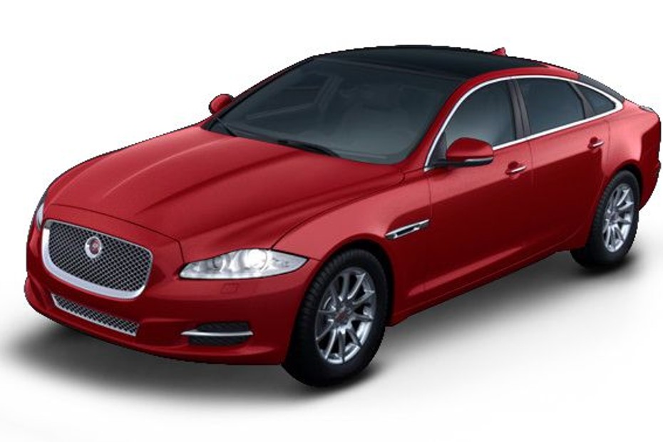 Jaguar XJ Luxury SWB Italian Racing Red Metallic in UAE