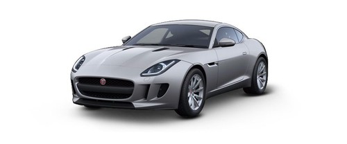 Jaguar F Type Coupe Rhodium Silver