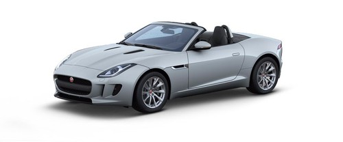 Jaguar F Type Convertible Glacier White