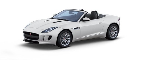 Jaguar F Type Convertible Polar White
