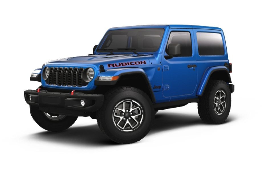 Jeep Wrangler 2 Door Hydro Blue in UAE
