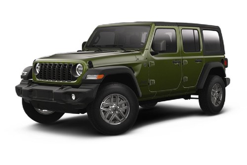 Jeep Wrangler 4 Door Saga Green