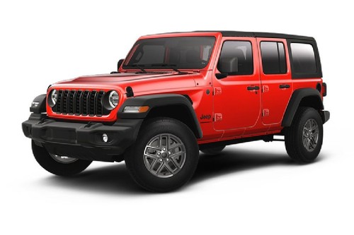 Jeep Wrangler 4 Door Red