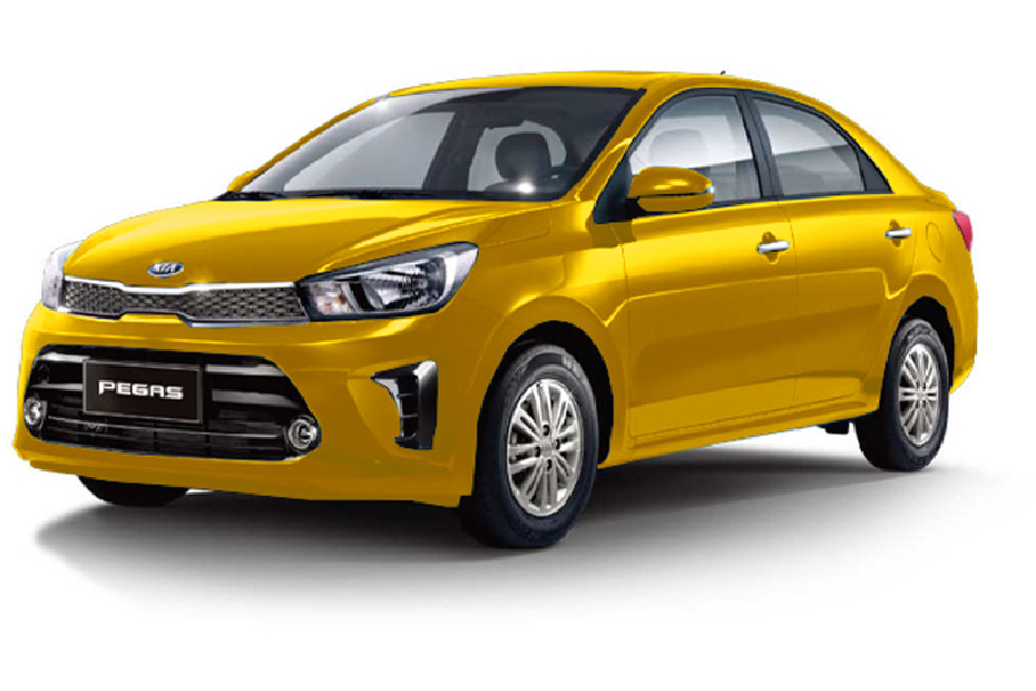 KIA Pegas Flash Yellow KIA Pegas Flash Yellow