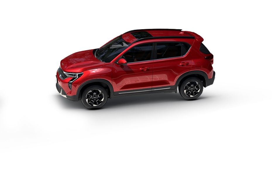 KIA Sonet Red in UAE