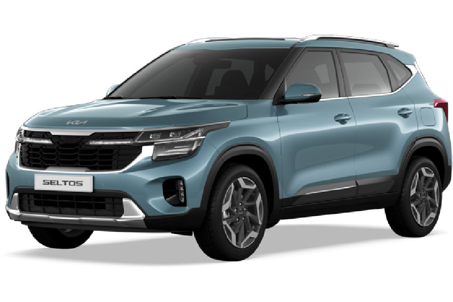 KIA Seltos Pluton Blue in UAE