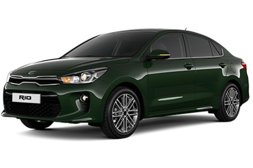 KIA Rio 4-Door True Green