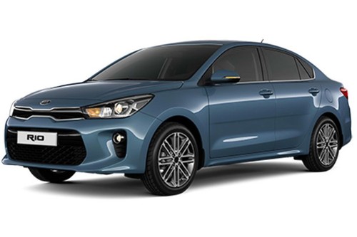 KIA Rio 4-Door Smoky Blue
