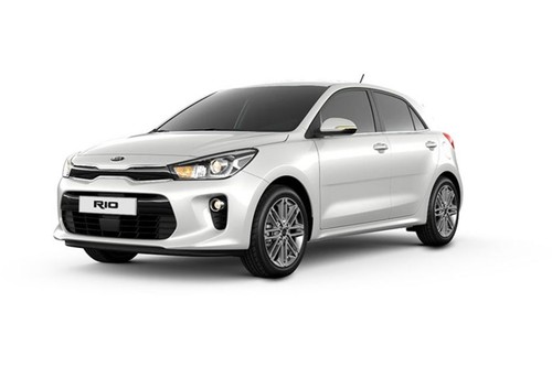 KIA Rio 5-Door Clear White