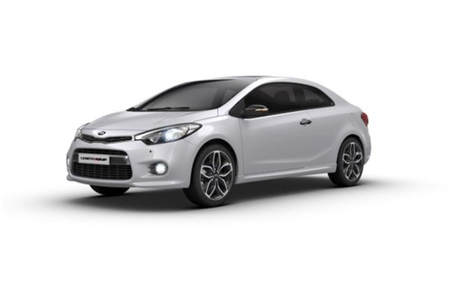 KIA Cerato koup Snow White Pearl
