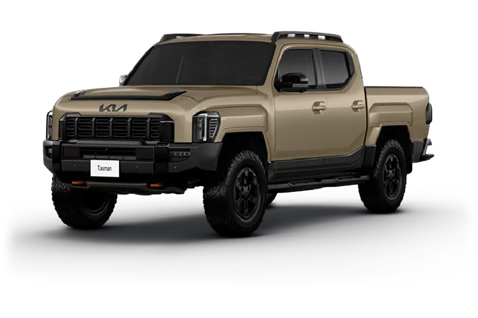 KIA Tasman Tan Beige Side Cladding Body Color OPT KIA Tasman Tan Beige Side Cladding Body Color OPT