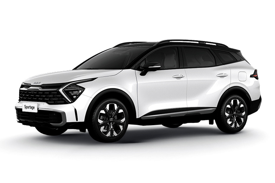 KIA Sportage L White + Black