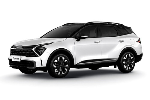 KIA Sportage L White + Black