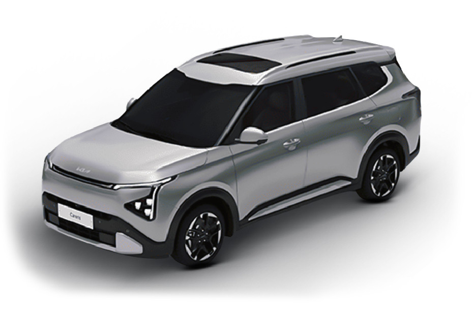 KIA Carens Ivory silver gloss in UAE