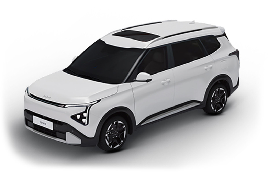 KIA Carens Glacier White Pearl in UAE