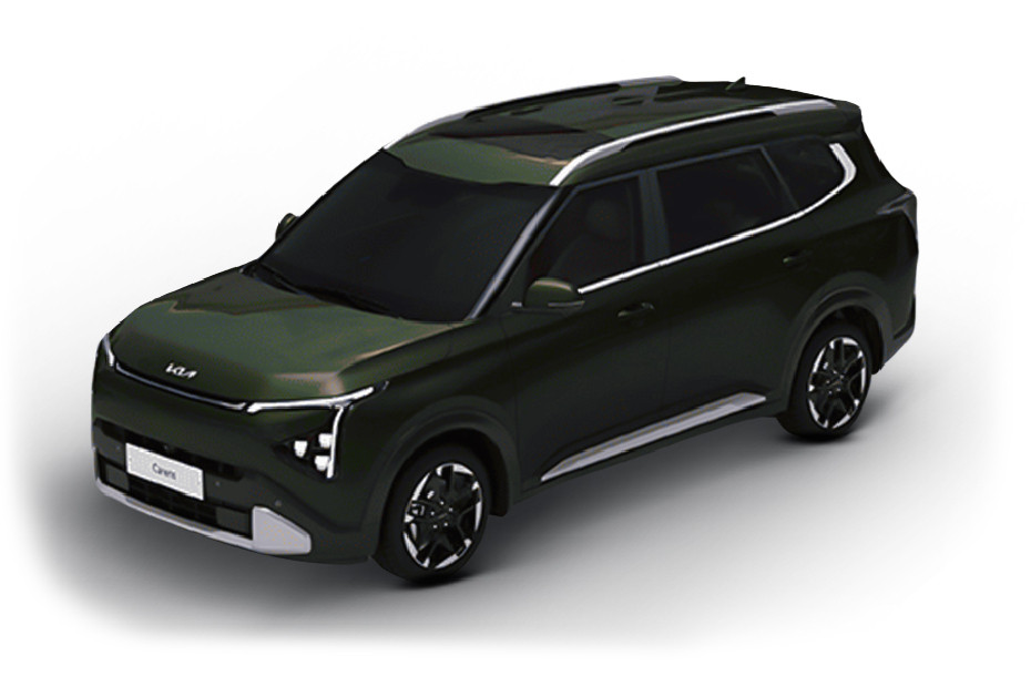 KIA Carens Pewter olive in UAE