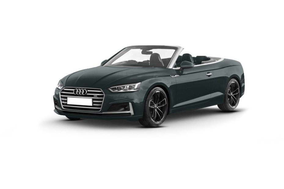 Audi S5 Convertible Gotland Green Metallic in UAE
