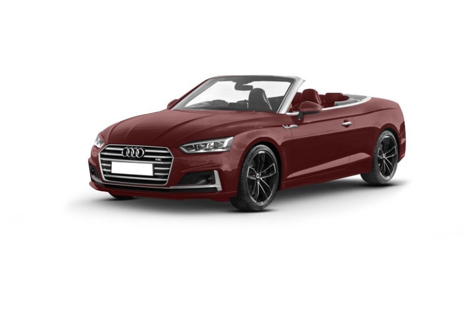 Audi S5 Convertible Matador Red Metallic in UAE