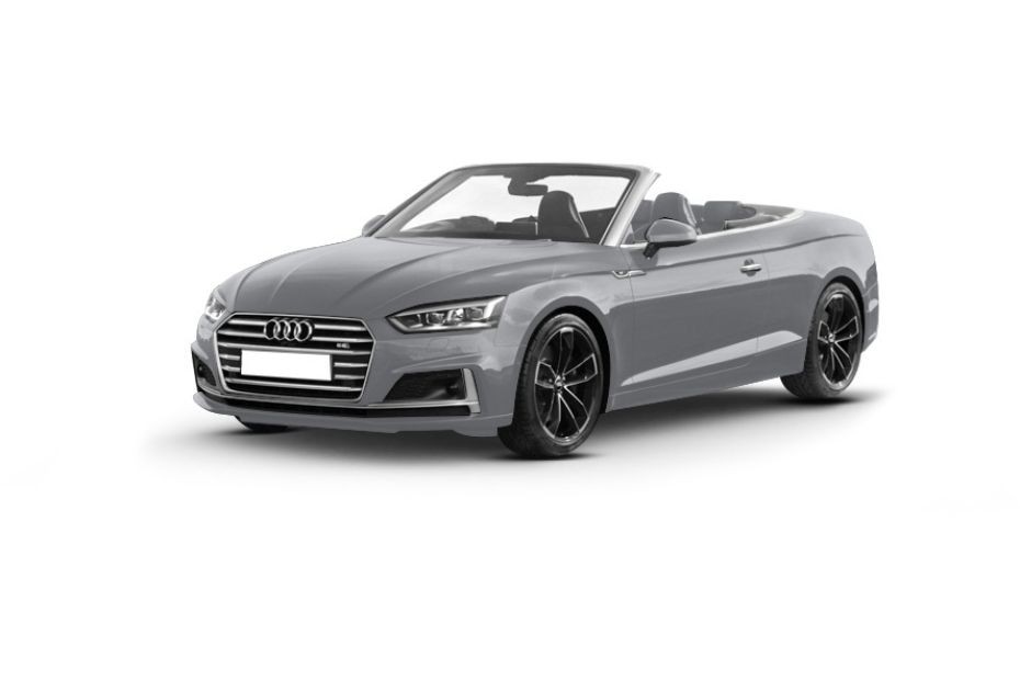 Audi S5 Convertible Floret Silver Metallic in UAE