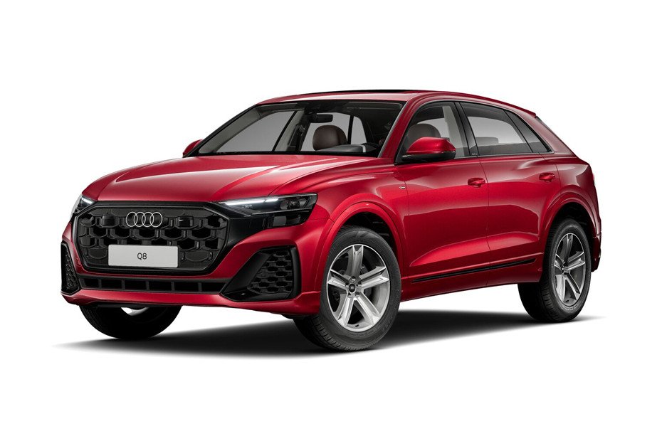 Audi Q8 Chili Red Metallic in UAE