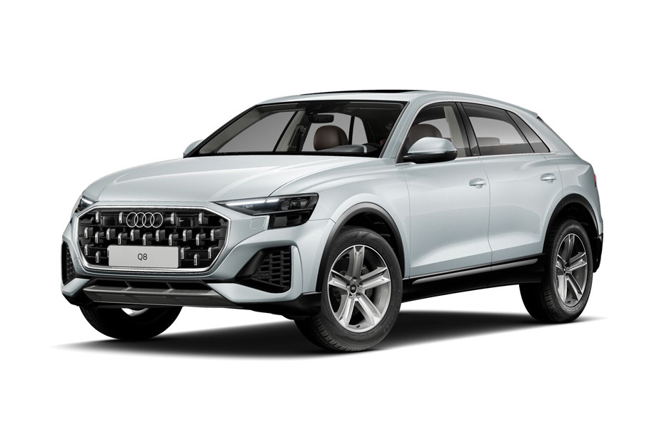 Audi Q8 Satellite Silver Metallic in UAE