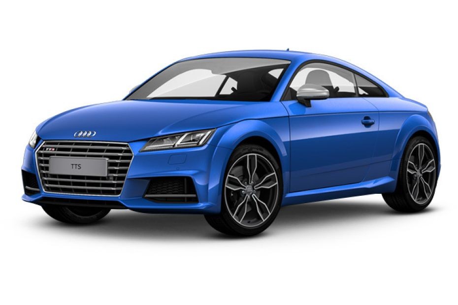 Audi TTS Coupe Ara Blue Crystal Effect in UAE