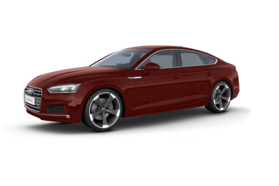 Audi A5 Sportback Tango Red in UAE