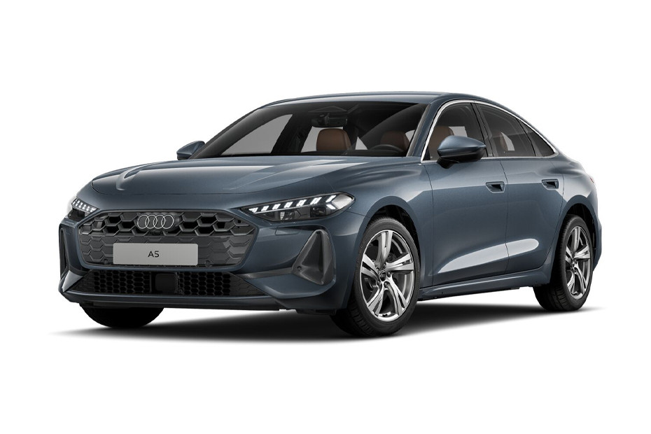 Audi A5 Sedan Horizon Blue Metallic in UAE