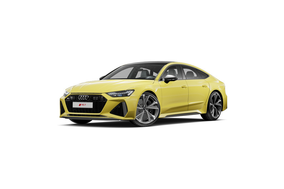 Audi RS7 Sportback Citrus Yellow