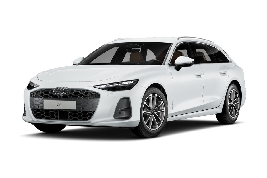 Audi A6 Avant Glacier White Metallic in UAE