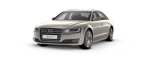 Audi A8 L W12 Cuvee Silver