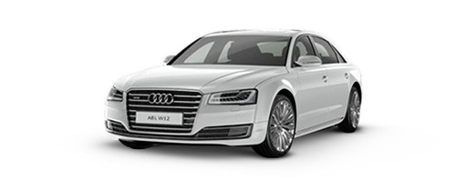 Audi A8 L W12 Glacier White