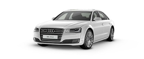 Audi A8 L W12 Ibis White