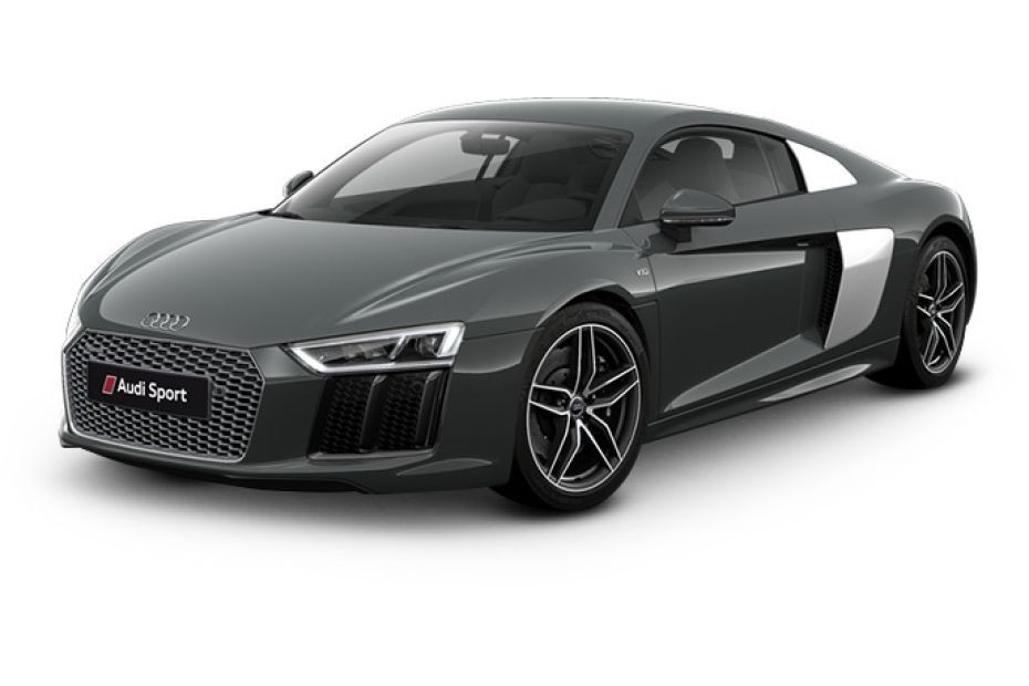 Audi R8 Coupe Daytona Grey in UAE