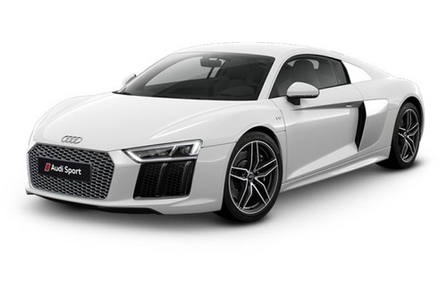 Audi R8 Coupe Ibis White