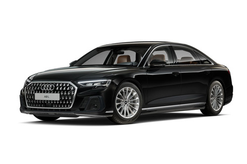 Audi A8 Brilliant Black Solid