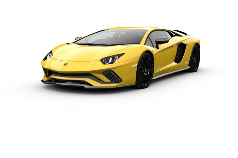 Lamborghini Aventador Giallo Orion in UAE
