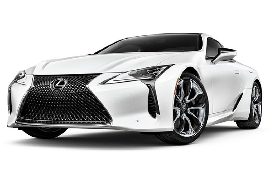 Lexus LC 500 White Nova in UAE