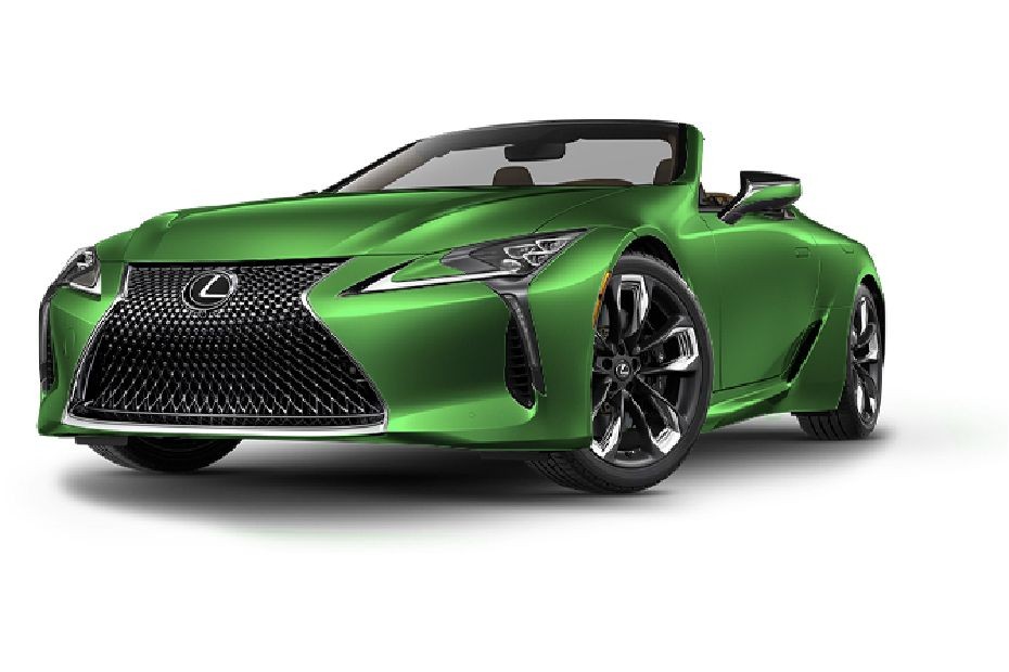 Lexus LC 500 Convertible Green in UAE