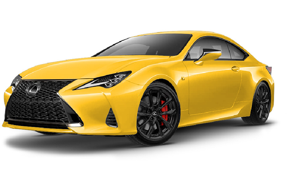 Lexus RC Yellow Lexus RC Yellow