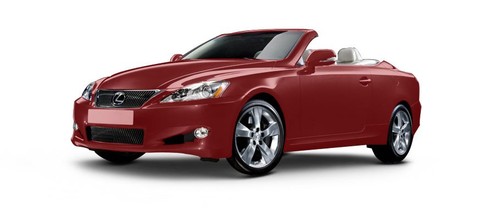 Lexus IS 300C Red Mica Crystal Shine