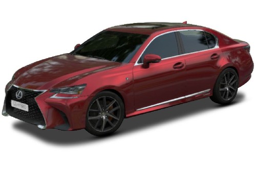 Lexus GS Hybrid Red Mica Crystal Shine