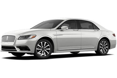 Lincoln Continental White Platinium Metallic Tri Coat