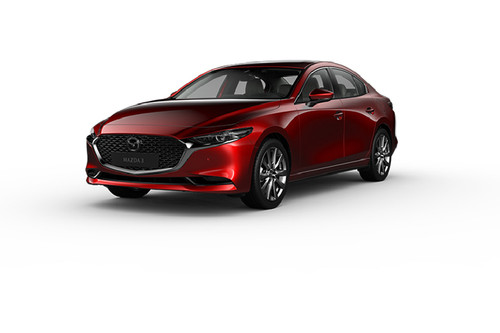 Mazda 3 Sedan Soul Red Metallic