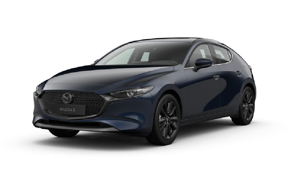 Mazda 3 Hatchback Deep Blue Metallic in UAE