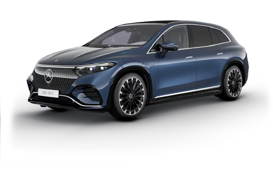 Mercedes-Benz EQS SUV Solidate Blue Metallic