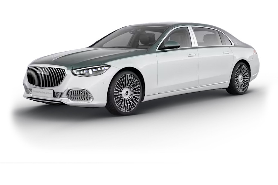 Mercedes-Benz Maybach S Class Manufaktur Opalite White Bright Verde Silver