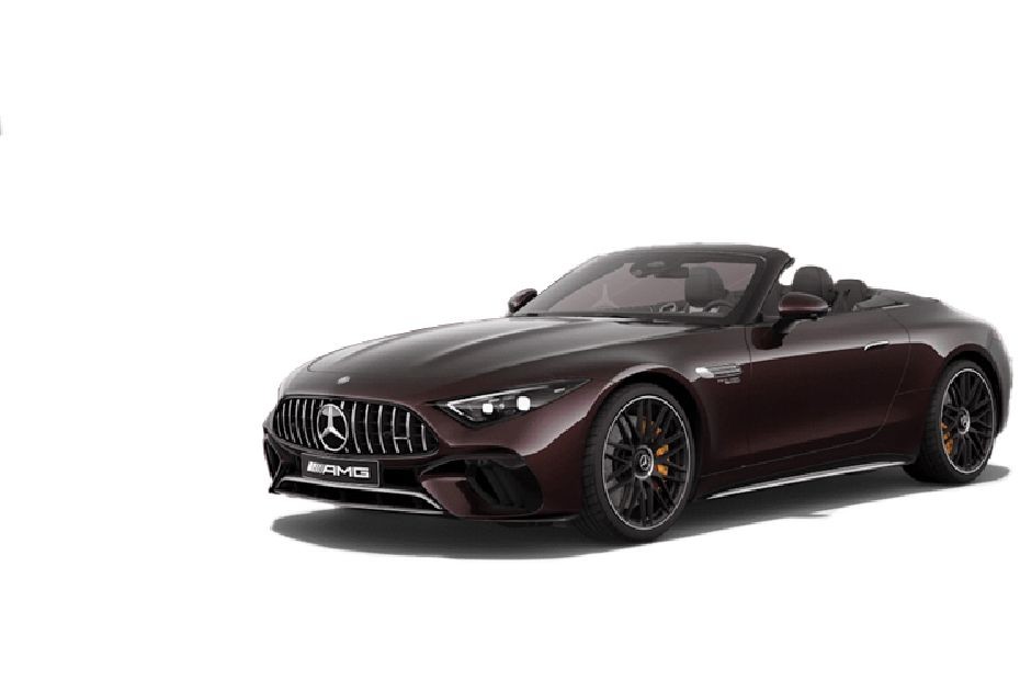 Mercedes-Benz AMG SL Ruby Red in UAE