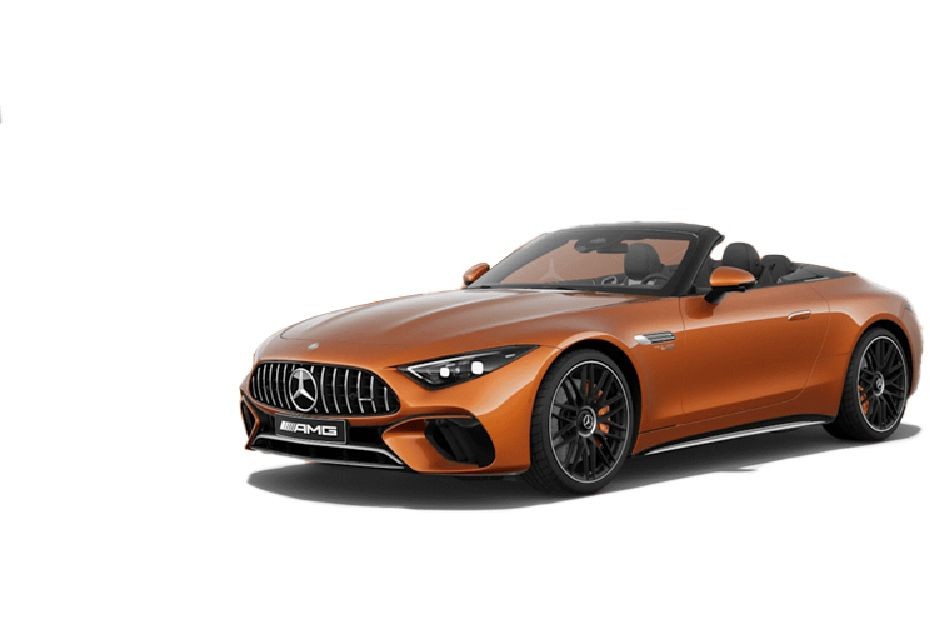 Mercedes-Benz AMG SL Orange Flame in UAE