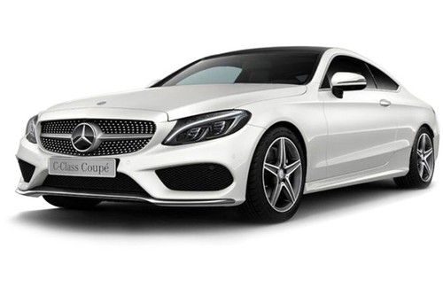 Mercedes-Benz C-Class Coupe Designo Diamond White Bright